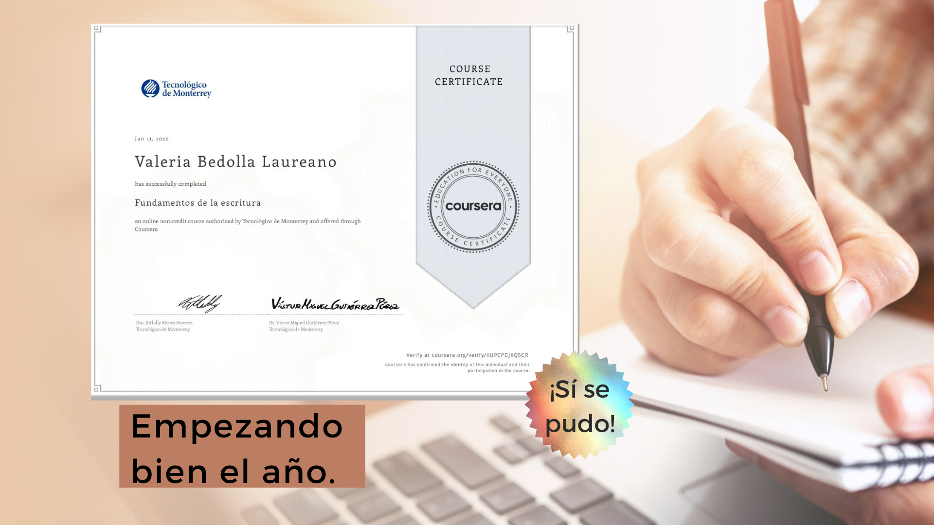 Fundamentos de la escritura